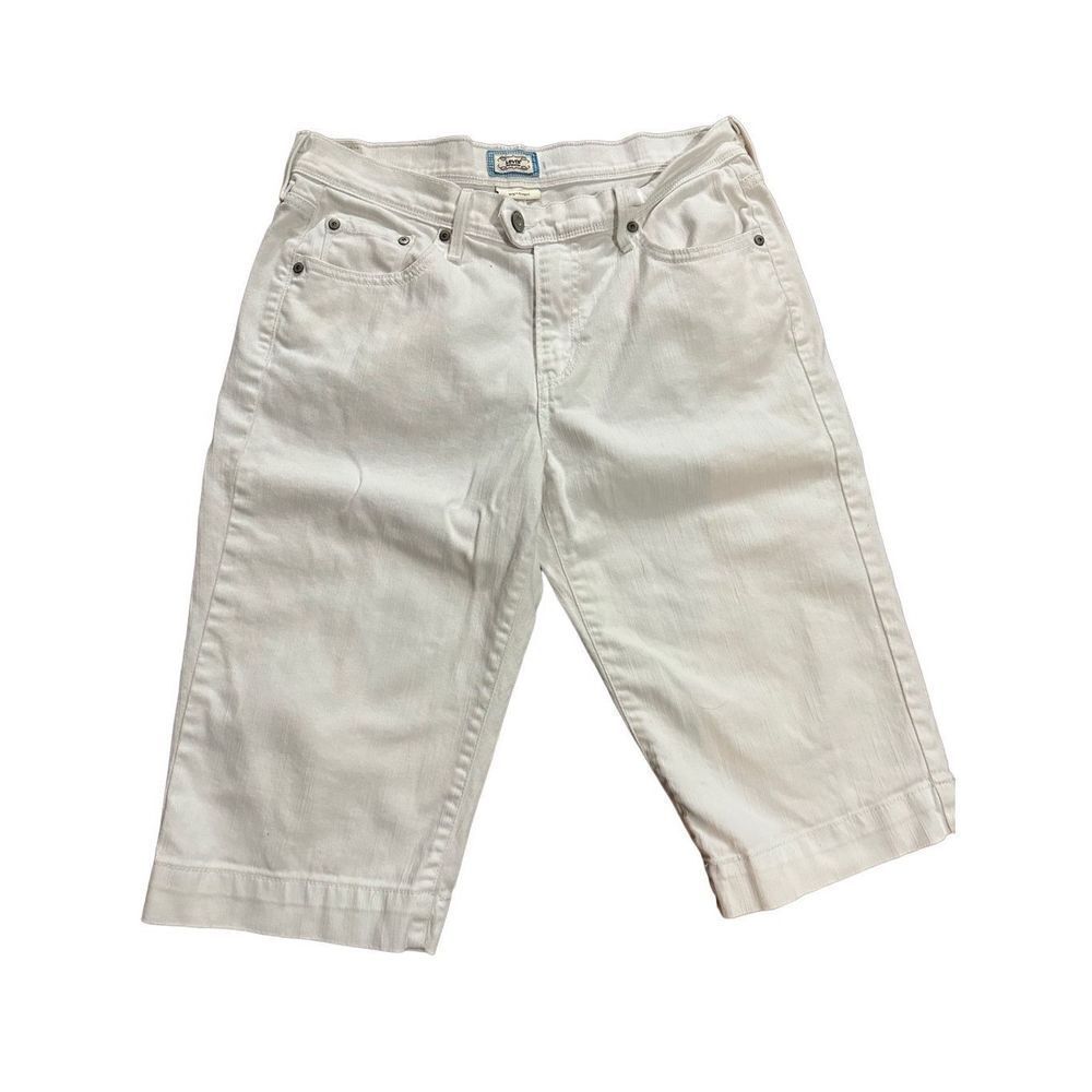 Levi’s 515 Capris white 2000s‎ vintage white tab sz 10